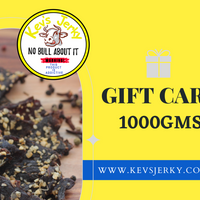 Gift Card 100g bag of jerky free postage. Australian beef jerky co made from australian beef and manufactured in central Queensland. aussi beef jerky. With recycable bag. Best beef jerky